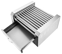 Hot Dog Grill with Bun Warmer Drawer