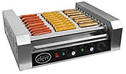 hot dog roller grill loaded